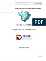 MDFe Nota Tecnica 2012 001