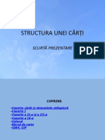 5 Structura Unei Carti