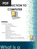 Intro to Computing