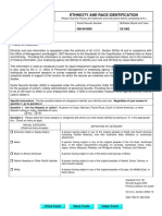 Sf181 Government Ethnicity Form