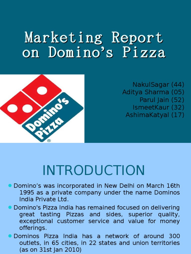 Domino's Pizza Marketing Strategy Overview | PDF | Domino's Pizza ...