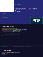 Asynchronous Programming With Kotlin Coroutines in Spring: Konrad Kamiński Allegro - PL