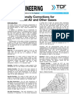 FE 1700 Density Corrections For Moist Air Other Gases