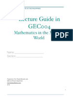 Copy Lecture Guide GEC004 PDF