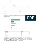 Media Magazine Survey Analysis