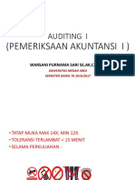 Bahan Ajar Mata Kuliah Auditing I