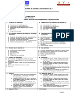 Prueba Global de Lenguaje y Comunicación 6to