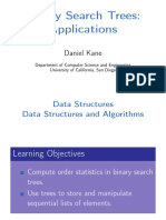 Binary Search Trees: Applications