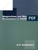Alberto Passos Guimaraes - Magnetism and Magnetic Resonance in Solids (1998) PDF