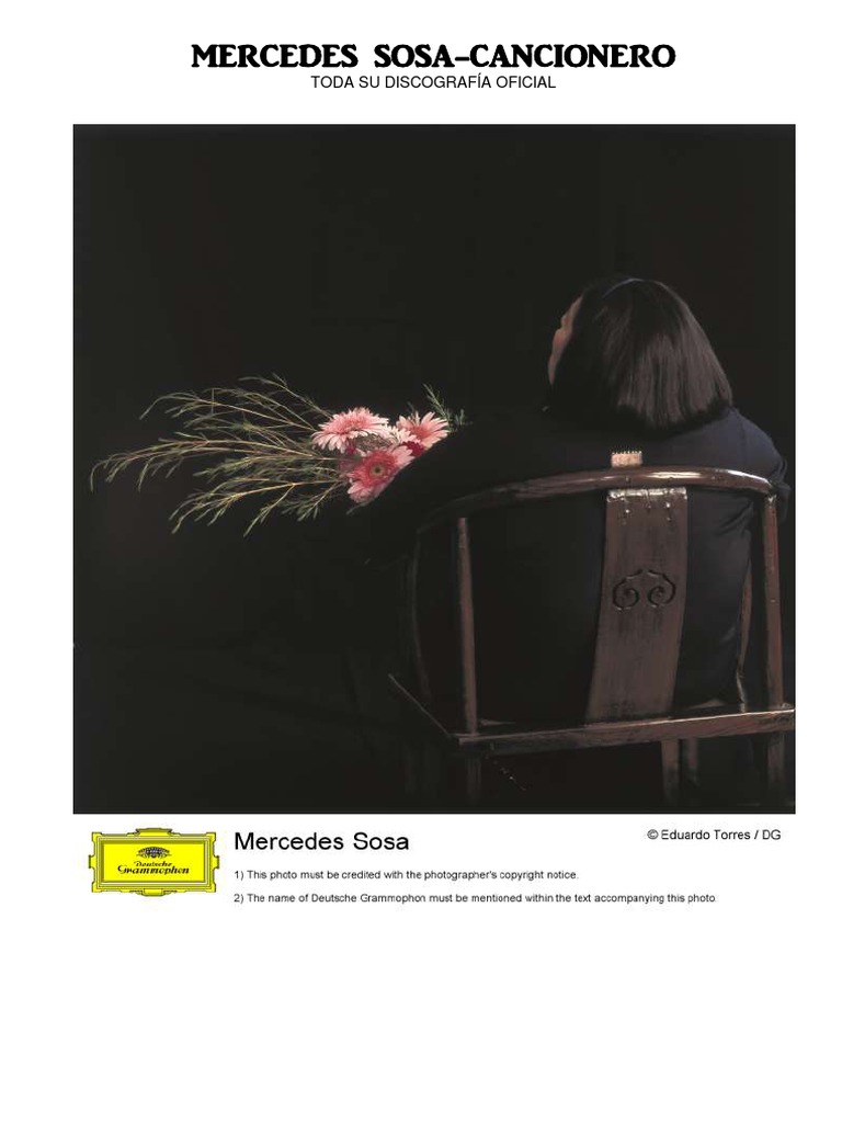 A-Mercedes Sosa-Cancionero PDF | PDF | Entretenimiento (general) | Teatro
