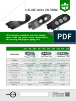 LED Street Light Talled Bridgelux AC/DC Series (20-180W