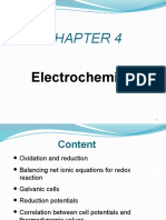 Chapter 4 - Electrochemistry