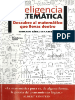 Inteligencia Matemática - Eduardo Sáenz PDF