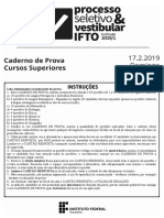 Prova Superior 20191 Novos Cursos