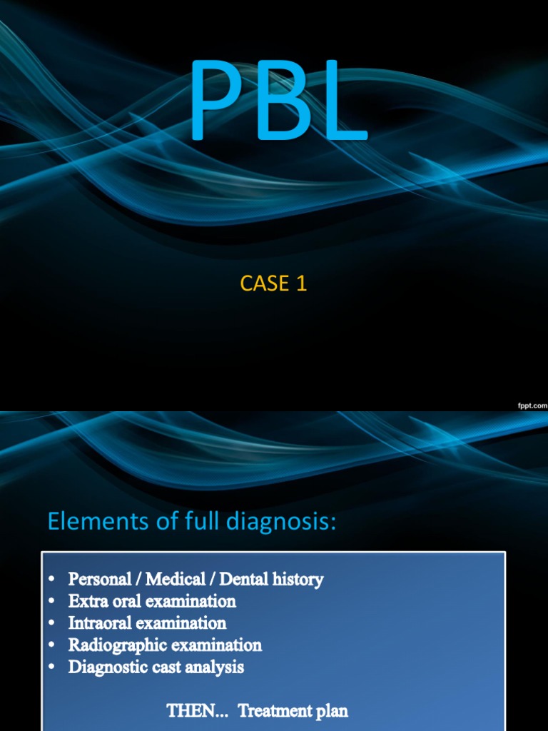 Comprehensive Dental Diagnosis Case Study | PDF