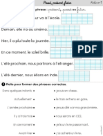 Passé Présent Futur - Fiches Dexercices CE1 LB Màj 06.12.15 PDF