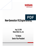 New-Generation VQ Engine Briefing: Yo Usuba Senior Vice President