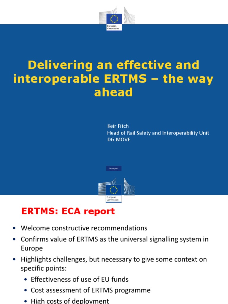 ERTMS Deployment Strategies and Challenges | PDF | Rail Transport ...