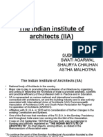 The Indian Institute of Architects (IIA)