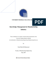 Knowledge Management in Manufacturing Industry Nurul Huda Muhammad HD30.2.N88 2007 2