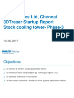 Apollo Tyres LTD, Chennai 3dtrasar Startup Report Stock Cooling Tower-Phase-3