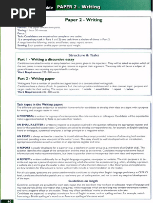 Writing Tips