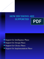 Decision Making SUPPORT