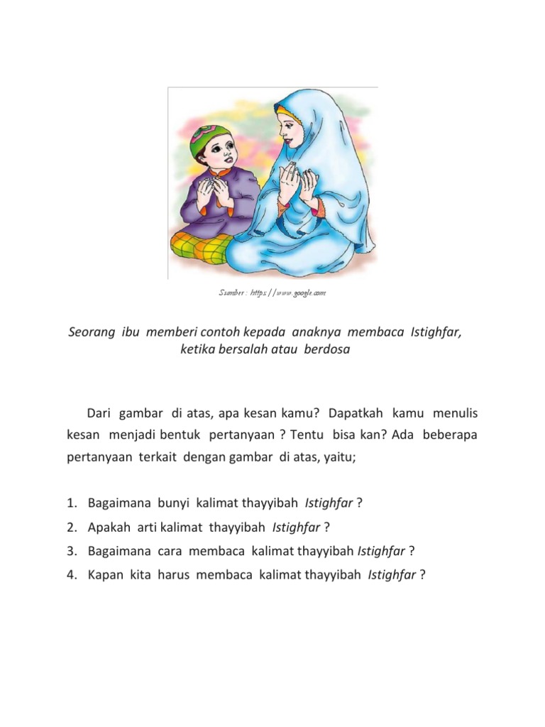 Aqidah Akhlak Mid Kelas 6