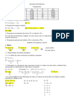 Apostila de Estatística