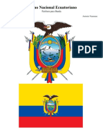 Himno Nacional Del Ecuador. Salve Oh Patria Mil Veces
