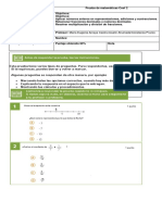 Prueba Numeros Enteros-Fracciones