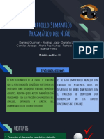 Desarrollo Semántico Pragmático Del Niño