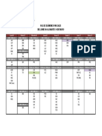 Cronograma de Exámenes Parciales 2019-I PDF