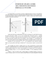 1.studiul Fenomenelor Capilare La Lichide