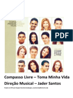 Compasso Livre - Album de Partituras - Toma Minha Vida PDF