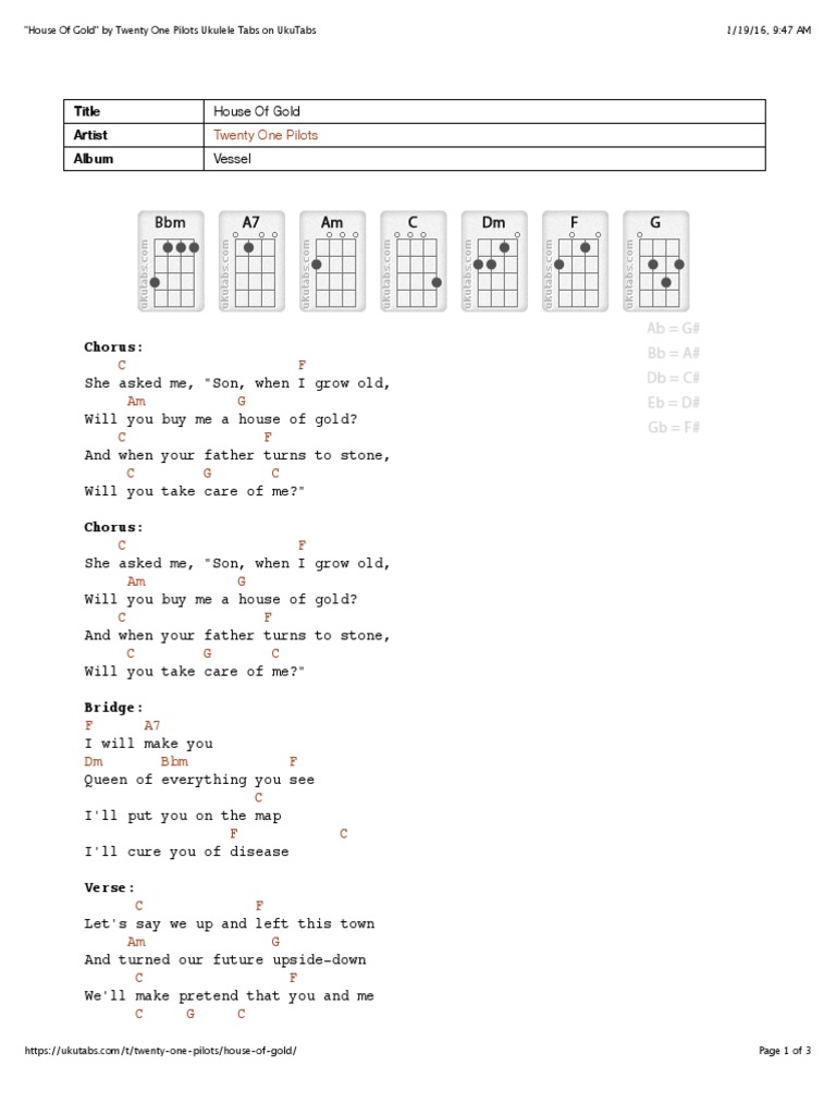 Twenty One Pilots House Of Gold Vessel Song Recordings Recorded Music