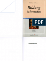 Bildung, La Formación PDF