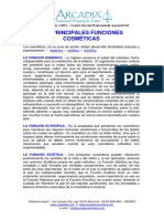 4 - Las Principales Funciones Cosmeticas PDF