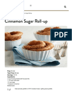 Krusteaz Cinnamon Sugar Roll-Up Recipe