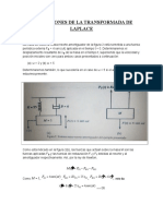 Aplicaciones de La Transformada de Laplace