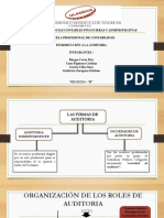 ..Las Firmas de Auditoria y Roles de Auditoria Interna y Externa