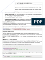 JDBC Connections PDF