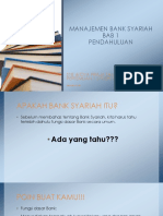 Manajemen Bank Syariah