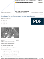 Gear Pump (Torque Converter and Parking Brake Release) : Operación de Sistemas