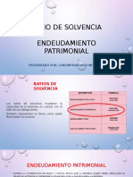 Ratio de Solvencia