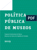 Para Revisión Politica Nacional de Museos 2019 Pfm Jb Jrt