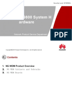 OptiX OSN 9800 System Hardware