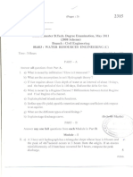 b Tech 2315 Water Resources Eng 2008 Sch s6 May 2011.Compressed