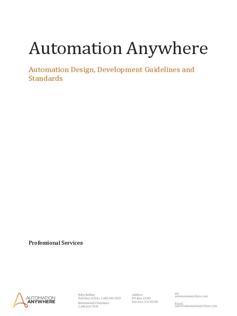 AA Coding Standards and BP | PDF | Automation | Computer Programming
