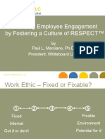 Increasing Employee Engagement by Fostering A Culture of RESPECT™